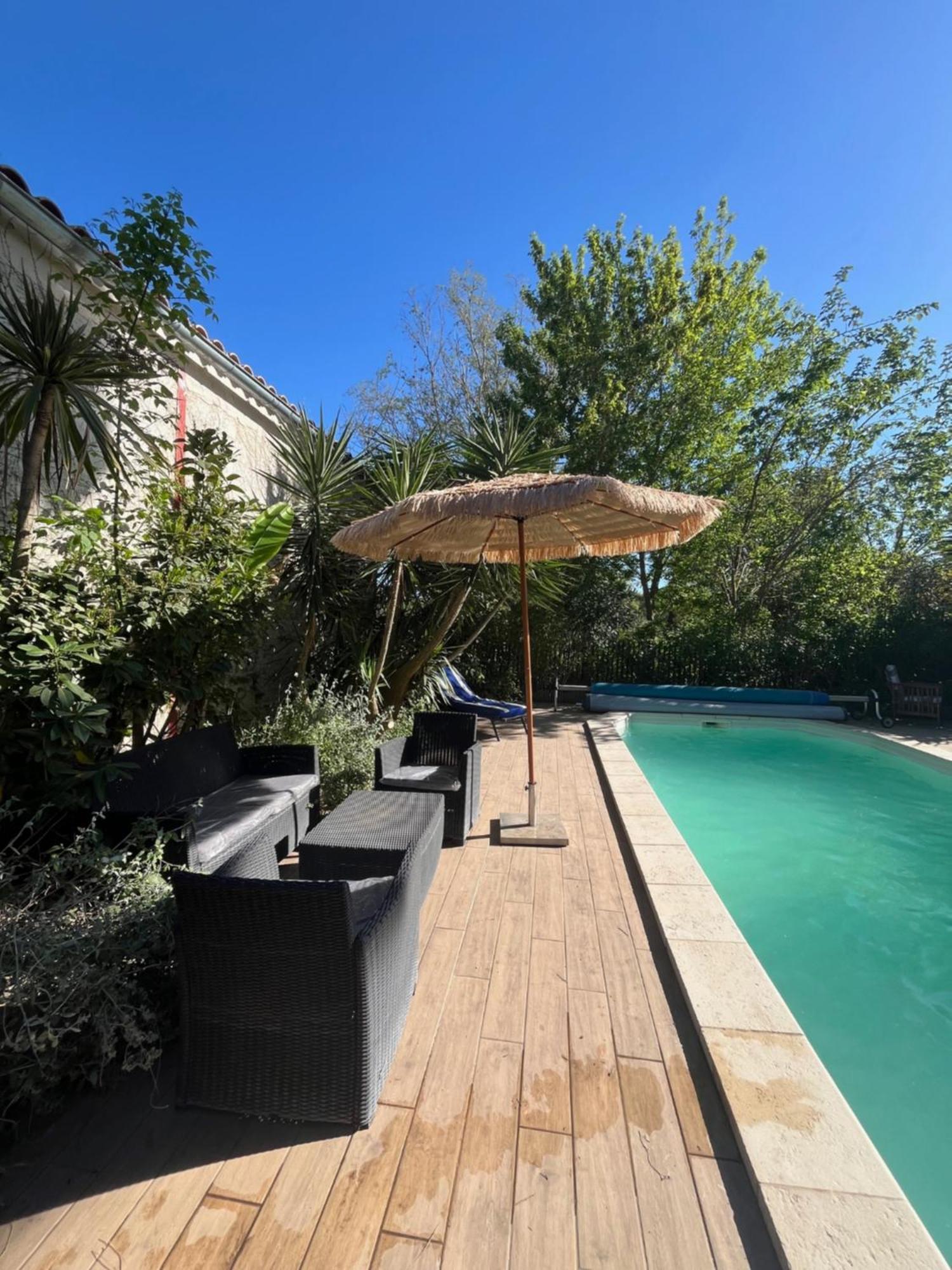 Chambre Seville - Mas Saint-Louis - Piscine Chauffee Aigues-Mortes Eksteriør billede