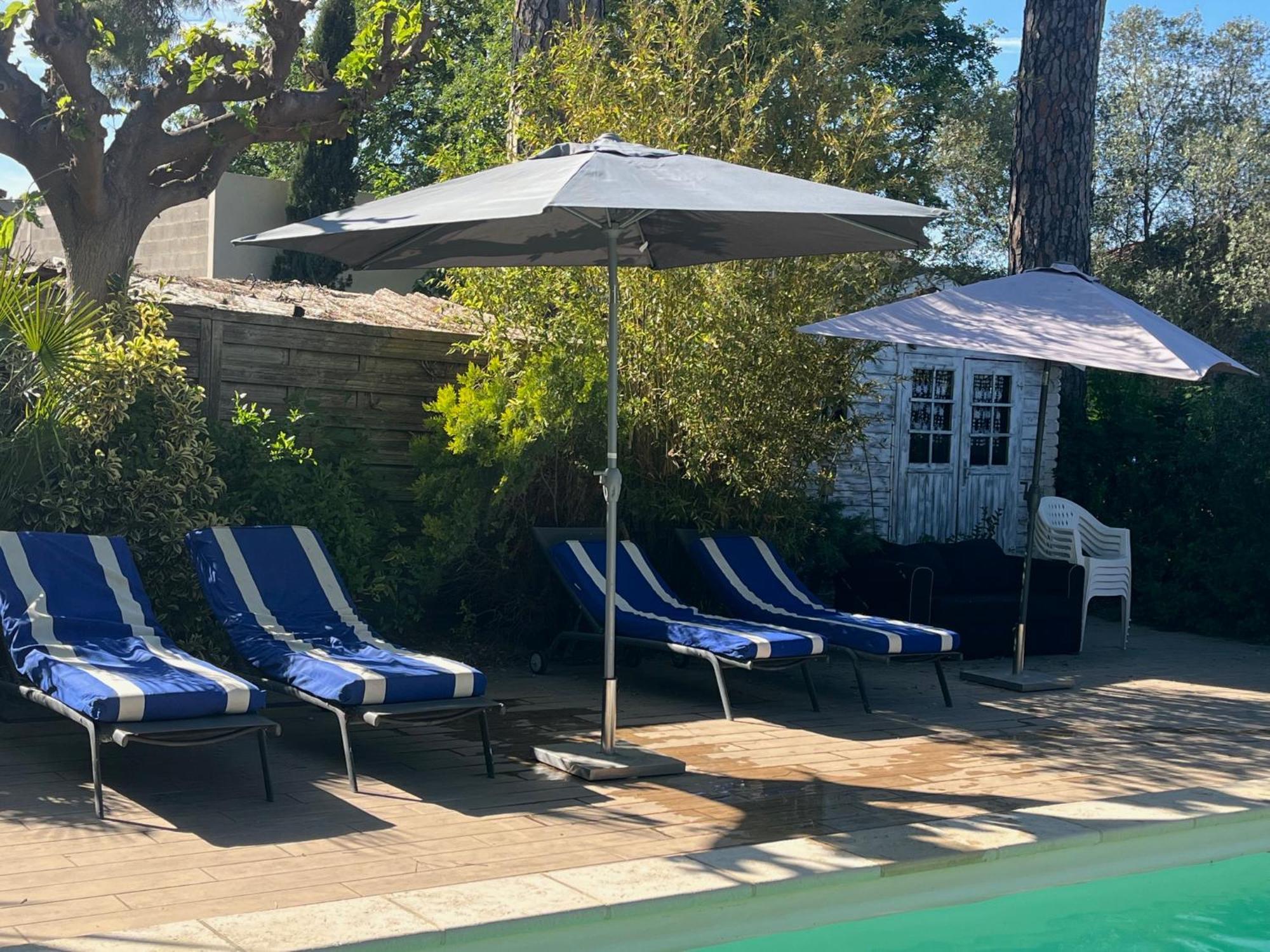 Chambre Seville - Mas Saint-Louis - Piscine Chauffee Aigues-Mortes Eksteriør billede